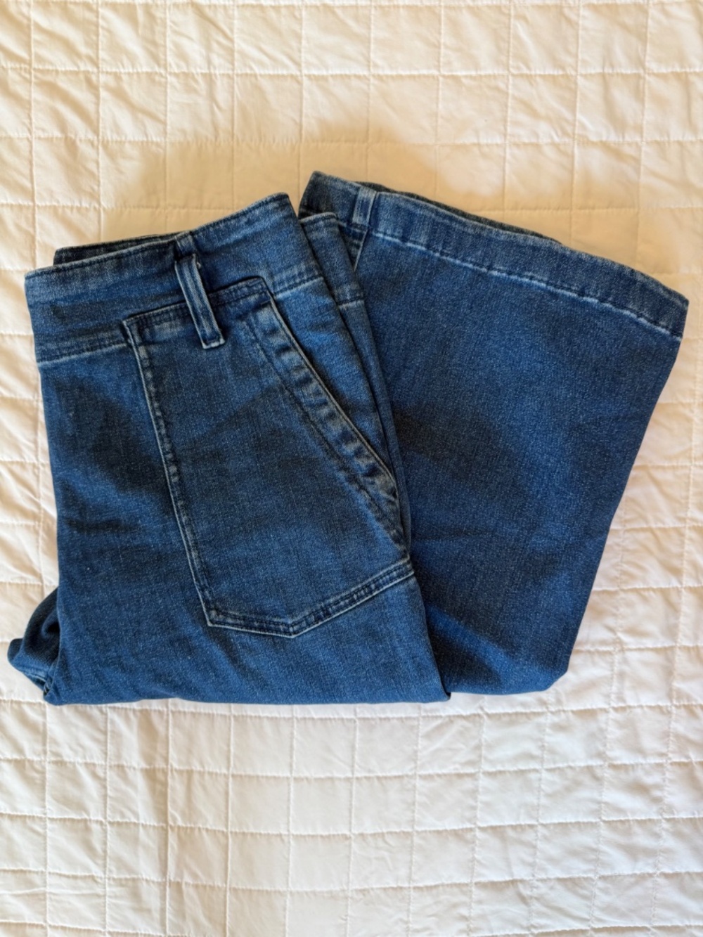 The Naomi High-Rise Wide-Leg Jeans by Maeve - Size 32 - Picture 2 of 5